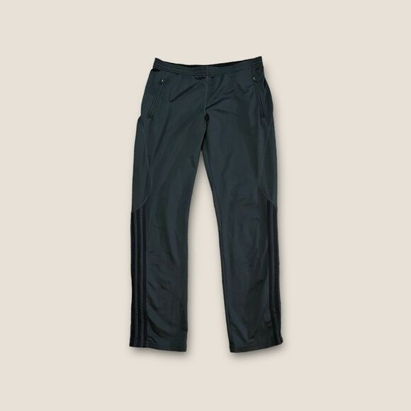 Y2K Adidas Clima365 Activewear Pants Dark Gray - Picture 1 of 6